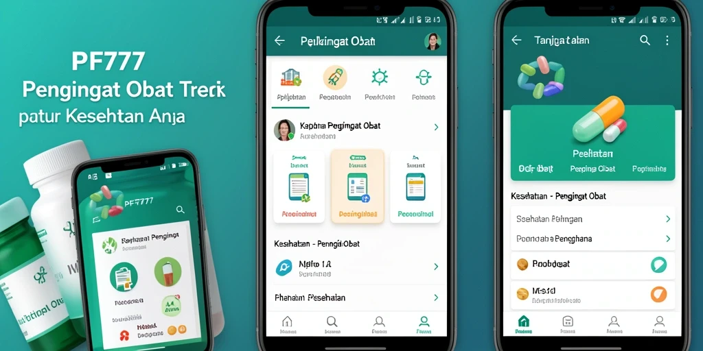 Antarmuka aplikasi PF777 yang sederhana dan mudah digunakan.